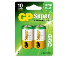 GP BATTERY BATERIA SUPER ALKALINE LR14 C 1.5V 2 SZTUKI