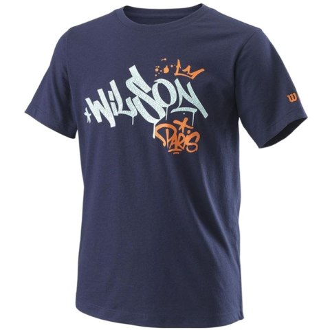 Wilson Koszulka Wilson Paris Hope Tech Youth Tee Jr WRA816001