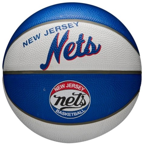 Wilson Piłka Wilson NBA Team Retro Brooklyn Nets Mini Ball WTB3200XBBRO