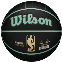 Piłka do koszykówki Wilson NBA Team City Collector Charlotte Hornets Ball WZ4016404ID