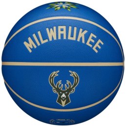 Piłka do koszykówki Wilson NBA Team City Collector Milwaukee Bucks Ball WZ4016417ID