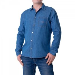 Tommy Hilfiger Koszula Tommy Jeans Tjm Cotton Denim Shirt Mid Indigo M DM0DM08399-447