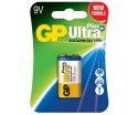 GP BATTERY BATERIA ULTRA+ ALKALINE 9V 6LF22