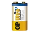 GP BATTERY BATERIA ULTRA+ ALKALINE 9V 6LF22