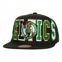 Czapka z daszkiem Mitchell & Ness Varsity Bust Snapback Boston Celtics HHSS6461-BCEYYPPPBLCK