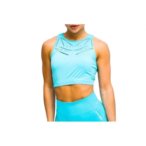 GymHero Biustonosz GymHero Venice Beach Top Short Bra W BRA-SHORTBABYBLUE