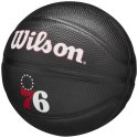 Wilson Piłka do koszykówki Wilson Team Tribute Philadelphia 76ers Mini Ball WZ4017611XB