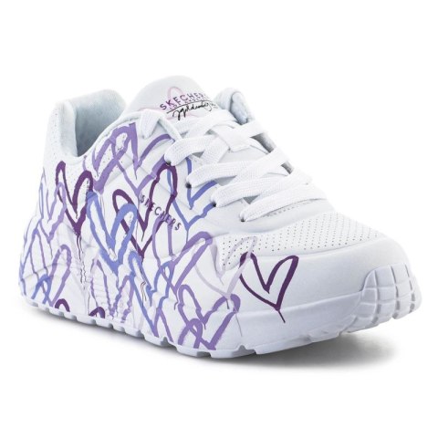 Skechers Buty Skechers JGoldcrown: Uno Lite - Spread the Love Jr 314064L-WLPR