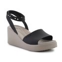 Crocs Sandały Crocs Brooklyn Ankle Strap Wedge W 209406-07H