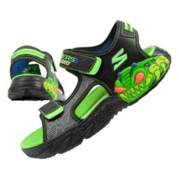 Skechers Sandały Skechers Jr 400614L/BKLM