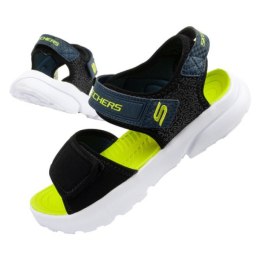 Skechers Sandały Skechers Jr 406512L/BKLM