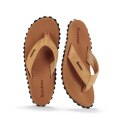 Gumbies Japonki Gumbies Vegovert Flip-Flops Unisex Tan M GU-FFVEG128