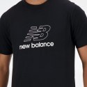 Koszulka New Balance S/S Graphic V Flying NB AG M MT41906BK