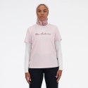 New Balance New Balance damska koszulka S/S SCRIPT TEE SOI WT41909SOI