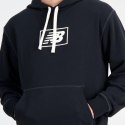 Bluza z kapturem New Balance Essentials Hoodie M MT33508BK