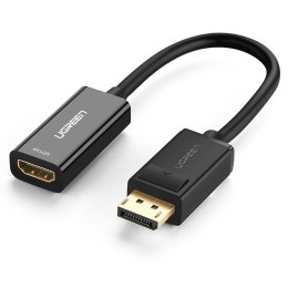 UGREEN Adapter, kabel DisplayPort (męski) - HDMI (żeński) UGREEN MM137, 4K (czarny)