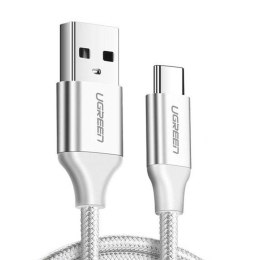 UGREEN Kabel UGREEN 	US288 USB do USB-C, QC3.0, 0.25m (biały)