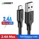 UGREEN Kabel USB do Micro USB UGREEN 	US289 QC 3.0 2.4A 0.25m (czarny)