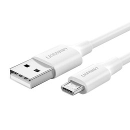 UGREEN Kabel USB do Micro USB UGREEN 	US289 QC 3.0 2.4A 2m (biały)