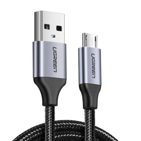 UGREEN Kabel USB do Micro USB UGREEN US290 QC 3.0 2.4A 0.25m (czarny)