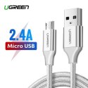 UGREEN Kabel USB do Micro USB UGREEN	US290 QC 3.0 2.4A 2m (biały)