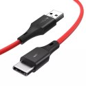 BlitzWolf Kabel USB do USB-C BlitzWolf BW-TC15 3A 1.8m (czerwony)