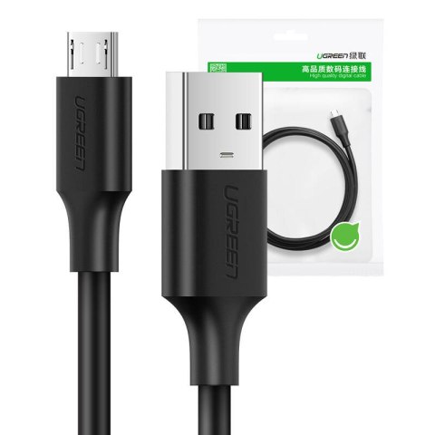 UGREEN Kabel micro USB UGREEN 	US289 QC 3.0 2.4A 1.5m (czarny)