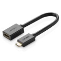 UGREEN Adapter UGREEN 20137 Mini HDMI do HDMI, 22cm (czarny)