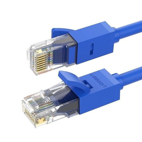 UGREEN Kabel sieciowy UGREEN NW102 Ethernet RJ45, Cat.6, UTP, 5m (niebieski)