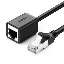 UGREEN Kabel sieciowy UGREEN 	NW112 przedłużacz Ethernet RJ45, Cat. 6, FTP, z metalową wtyczną 0.5m (czarny)