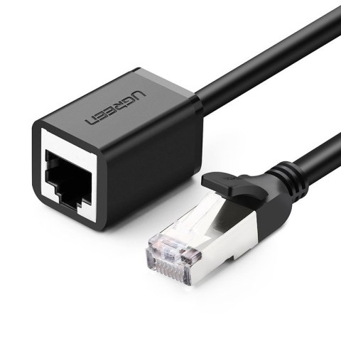 UGREEN Kabel sieciowy UGREEN 	NW112 przedłużacz Ethernet RJ45, Cat. 6, FTP, z metalową wtyczną 2m, (czarny)