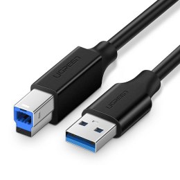 UGREEN Kabel USB 3.0 A-B UGREEN US210 do drukarki, 2m (czarny)