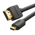 UGREEN UGREEN HD127 Kabel micro HDMI - HDMI 4K 3D 3m (czarny)