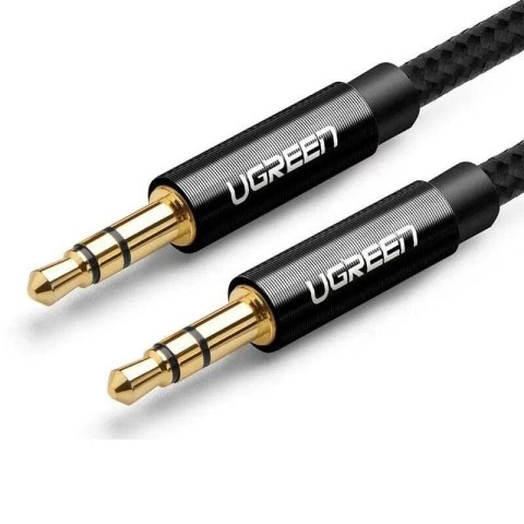 UGREEN Kabel mini jack 3,5mm AUX UGREEN 	AV112 1m (czarny)