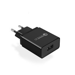 UGREEN Ładowarka sieciowa UGREEN CD122, 18W, QC 3.0, USB (czarna)