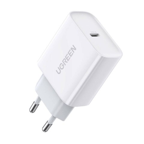 UGREEN Ładowarka sieciowa UGREEN CD137, 20W, PD 3.0, USB-C (biała)