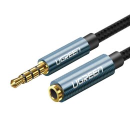 UGREEN Przedłużacz audio AUX jack 3,5 mm UGREEN AV118, 1,5m (niebieski)