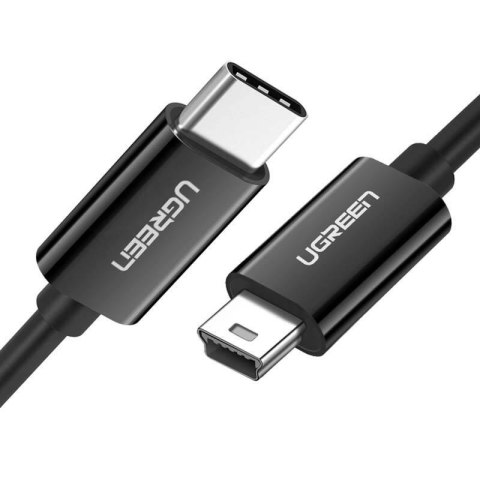 UGREEN Kabel USB-C do Mini USB UGREEN US242, 1m (czarny)