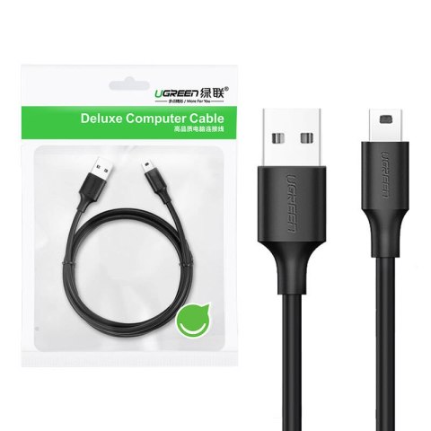 UGREEN Kabel USB do Mini USB UGREEN US132, 0.25m (czarny)