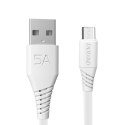 Kabel USB do Micro USB Dudao L2M 5A, 2m (biały)