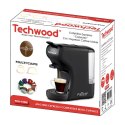 Techwood Kapsułkowy ekspres do kawy 3w1 Techwood TCA-196N (czarny)