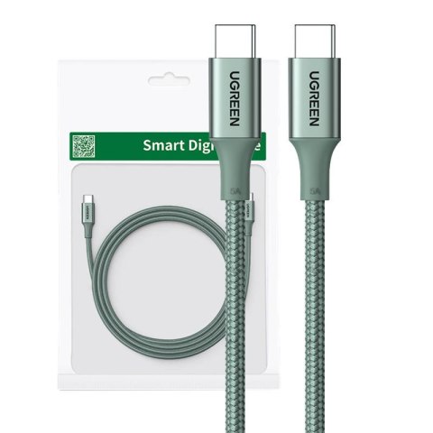 UGREEN Kabel USB-C do USB-C UGREEN 15310 1m (zielony)