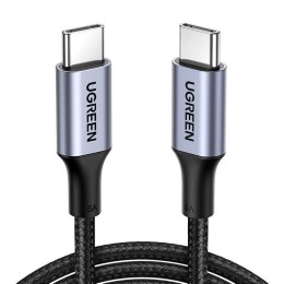 Kabel USB-C do USB-C Ugreen US316, 100W, 5A 0.5m (czarny)