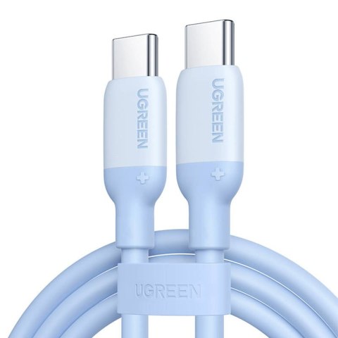 UGREEN Kabel szybkiego ładowania USB-C do USB-C UGREEN 15279 1m (niebieski)