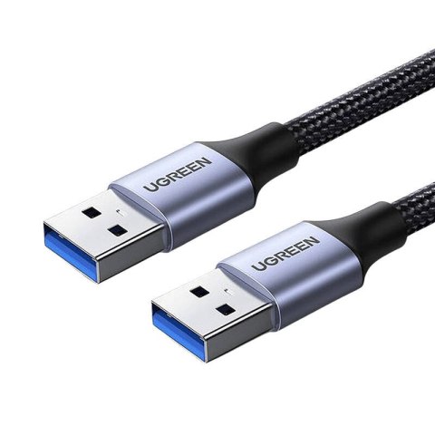 UGREEN Kabel USB3.0, USB-A męski do USB-A męski, UGREEN 	US373 2A, 2m (czarny)