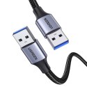 UGREEN Kabel USB3.0, USB-A męski do USB-A męski, UGREEN 	US373 2A, 2m (czarny)