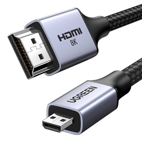 UGREEN Kabel micro HDMI - HDMI 8K UGREEN HD164 1m