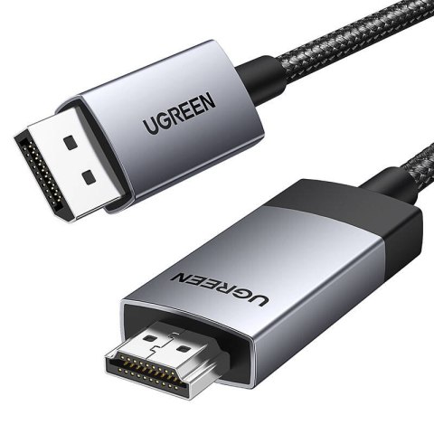 UGREEN Kabel Display Port do HDMI Ugreen DP119 4K, 1m, jednokierunkowy