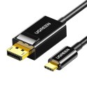 UGREEN Kabel USB-C UGREEN Display Port 1,5m (czarny)