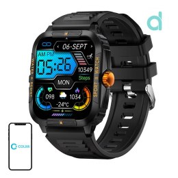 Colmi Smartwatch Colmi P76 (czarno- pomarańczowy)